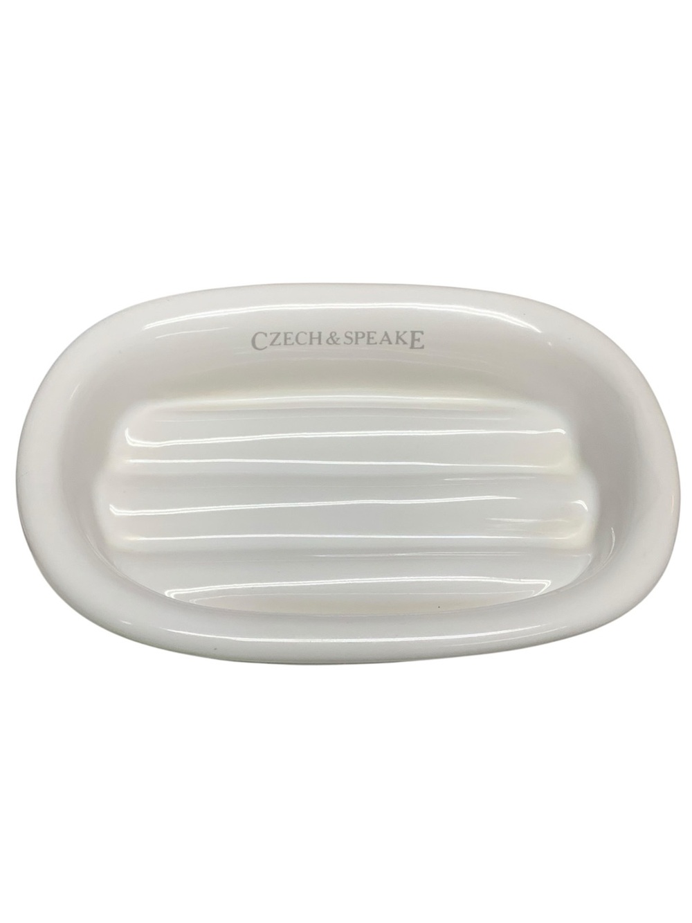 Czech & Speake Edwardian Fine Bone China Soap Dish Replacement Insert Only - EUC